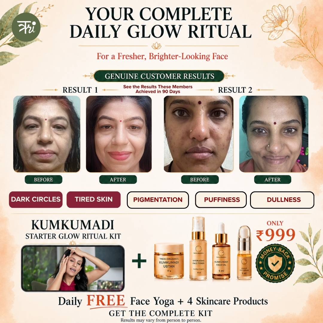 Trehi organic skincare ritual